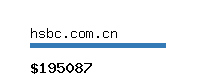 hsbc.com.cn Website value calculator