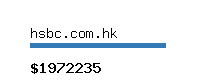 hsbc.com.hk Website value calculator