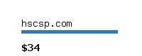 hscsp.com Website value calculator