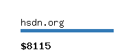hsdn.org Website value calculator