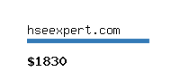 hseexpert.com Website value calculator