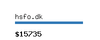 hsfo.dk Website value calculator
