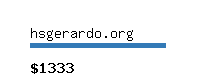 hsgerardo.org Website value calculator