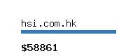 hsi.com.hk Website value calculator
