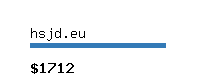 hsjd.eu Website value calculator