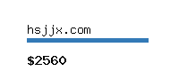 hsjjx.com Website value calculator