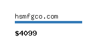 hsmfgco.com Website value calculator