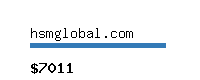 hsmglobal.com Website value calculator