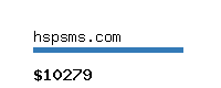 hspsms.com Website value calculator