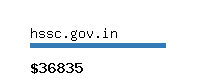 hssc.gov.in Website value calculator