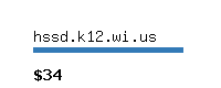 hssd.k12.wi.us Website value calculator