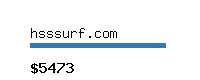 hsssurf.com Website value calculator