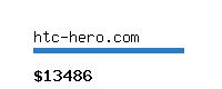 htc-hero.com Website value calculator