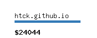 htck.github.io Website value calculator