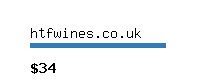 htfwines.co.uk Website value calculator