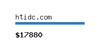 htidc.com Website value calculator