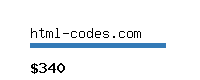 html-codes.com Website value calculator