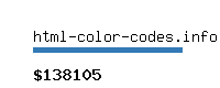 html-color-codes.info Website value calculator