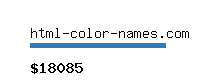 html-color-names.com Website value calculator