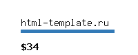 html-template.ru Website value calculator