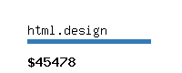 html.design Website value calculator