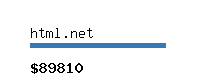 html.net Website value calculator