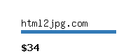 html2jpg.com Website value calculator