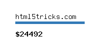 html5tricks.com Website value calculator