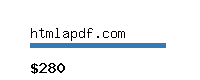 htmlapdf.com Website value calculator