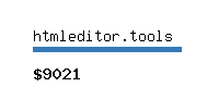 htmleditor.tools Website value calculator
