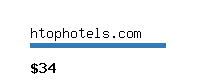 htophotels.com Website value calculator