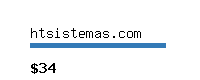htsistemas.com Website value calculator