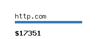 http.com Website value calculator