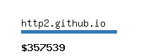 http2.github.io Website value calculator