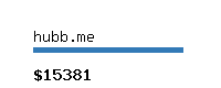 hubb.me Website value calculator