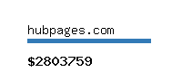 hubpages.com Website value calculator