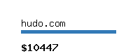 hudo.com Website value calculator