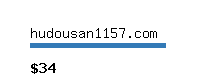 hudousan1157.com Website value calculator