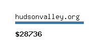 hudsonvalley.org Website value calculator