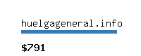 huelgageneral.info Website value calculator