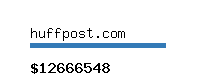 huffpost.com Website value calculator