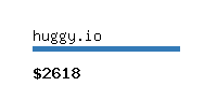 huggy.io Website value calculator