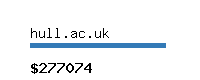 hull.ac.uk Website value calculator