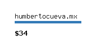 humbertocueva.mx Website value calculator