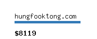 hungfooktong.com Website value calculator