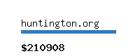 huntington.org Website value calculator