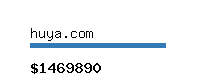 huya.com Website value calculator