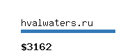 hvalwaters.ru Website value calculator