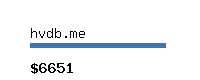 hvdb.me Website value calculator
