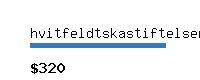 hvitfeldtskastiftelsen.se Website value calculator